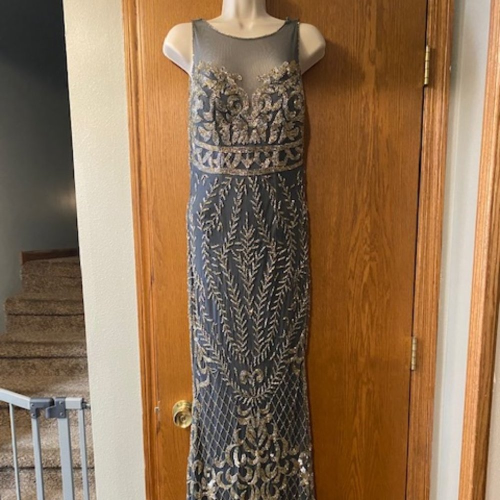 Primavera Couture Formal Beaded Dress